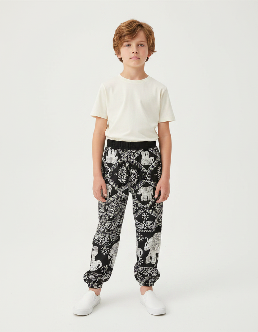 Pantalon Fluide Thailande - Imprimé Viscose