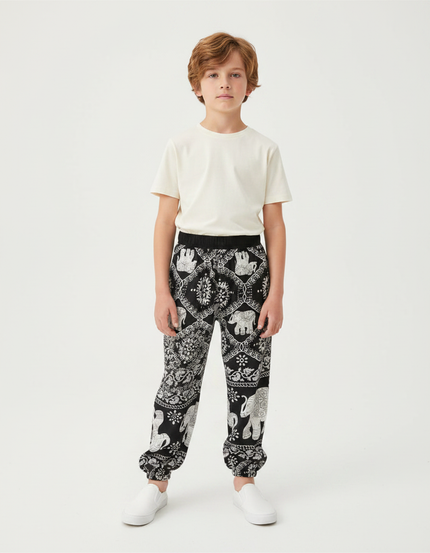 Pantalon Fluide Thailande - Imprimé Viscose