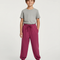 Pantalon Fluide Bordeau Ample Cordon Enfant - Bordeaux Molleton