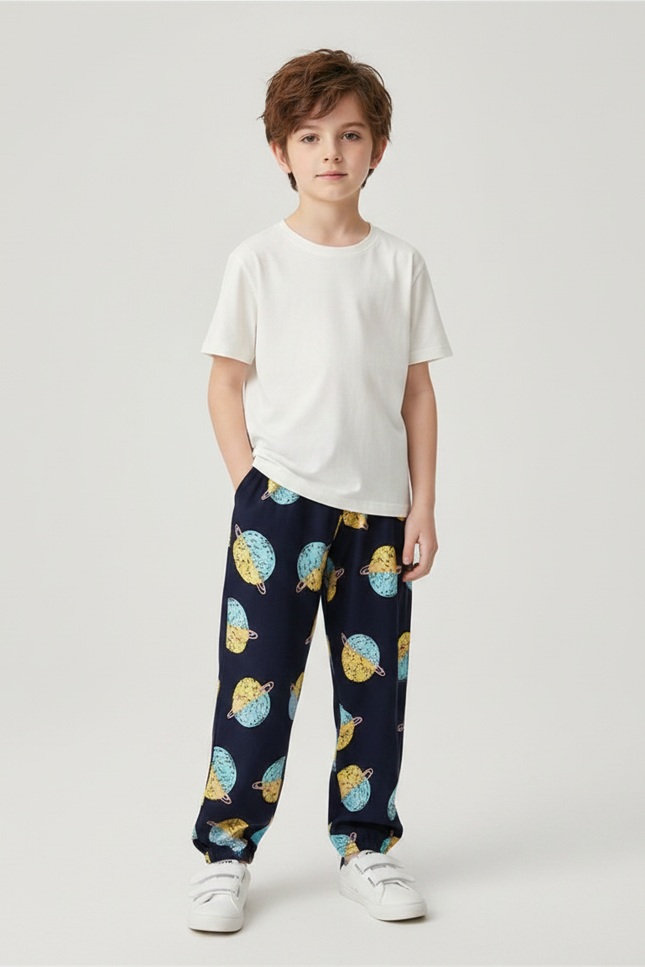 Pantalon Fluide Multicolore - Viscose