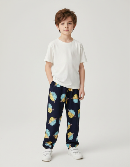 Pantalon Fluide Multicolore - Viscose