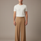 Pantalon Fluide Camel Ample Tricoté Cachemire Homme - Maille