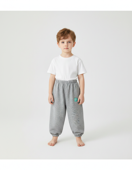 Pantalon Fluide Bebe - Gris Molleton