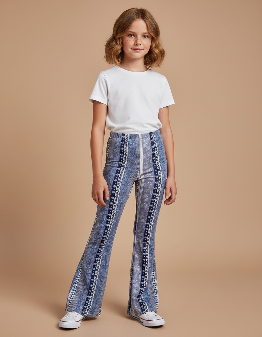 Pantalon Fluide Bandana - Imprimé Viscose