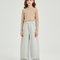 Pantalon Fluide Gris Clair Ample Décontracté Enfant - Jean