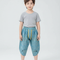 Pantalon Fluide Ethnique Thaï Bleu Enfant - Coton