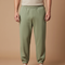 Pantalon Fluide Vert Kaki Ample Sport Homme - Molleton