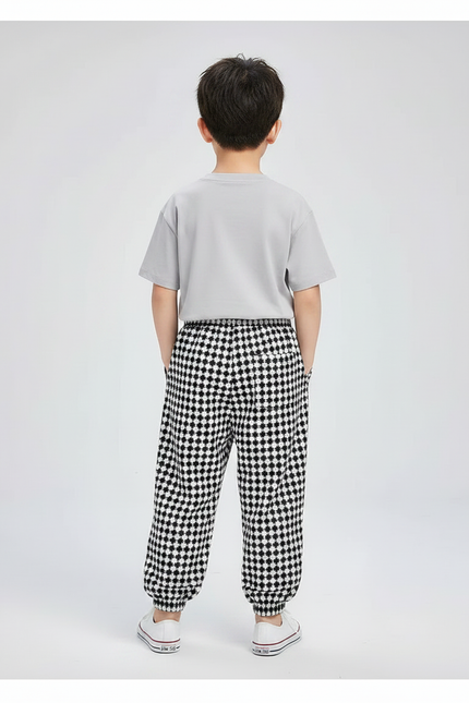 Pantalon Fluide Vichy - Imprimé Molleton - vue 2