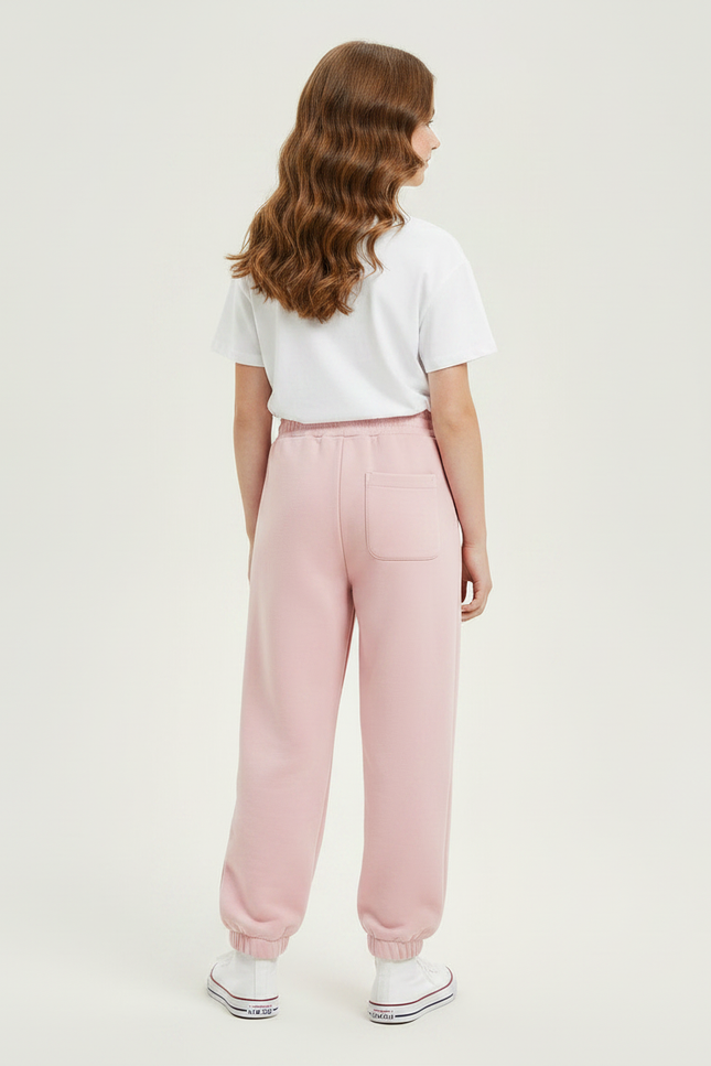 Pantalon Fluide Vieux Rose - Molleton - vue 2