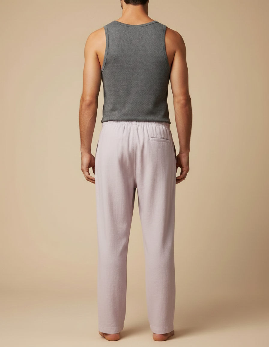 Pantalon Fluide Lila - Violet Lin - vue 2
