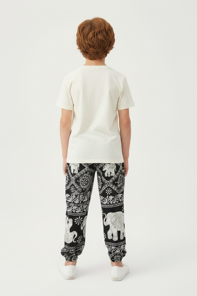 Pantalon Fluide Thailande - Imprimé Viscose - vue 2
