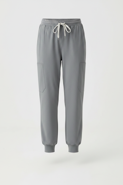 Pantalon Fluide Gris Décontracté Élastique Fille - Molleton - vue 3