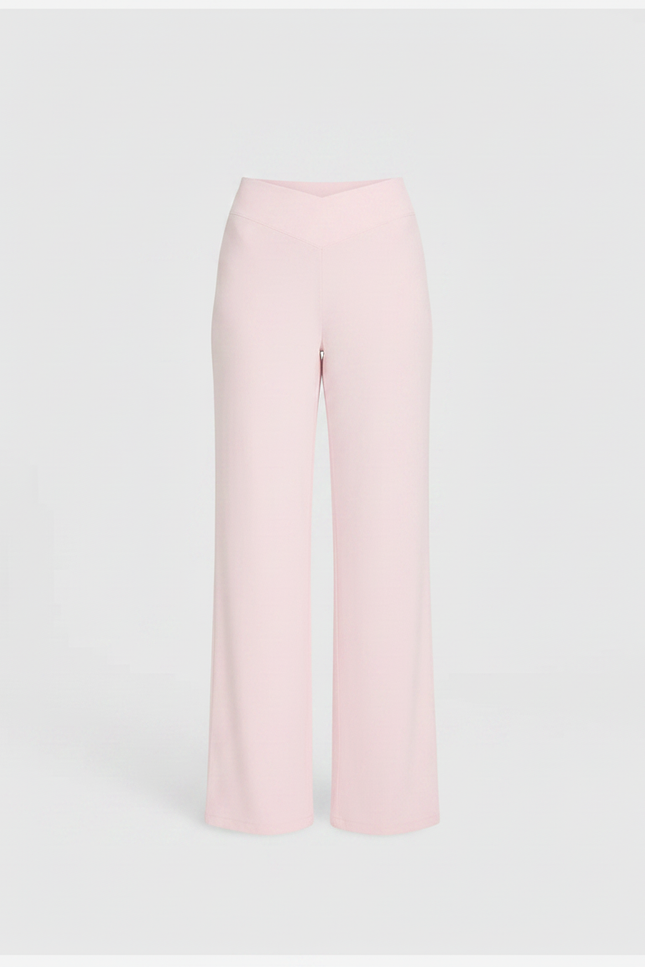 Pantalon Fluide Rose Ample Décontracté Yoga Femme - Viscose - vue 3