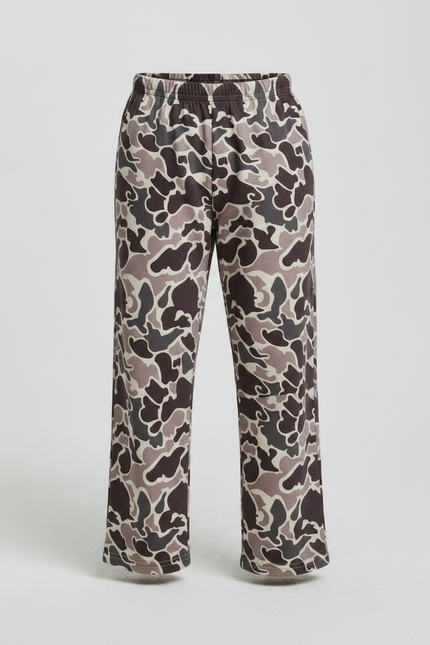 Pantalon Fluide Camouflage Ample Coton Décontracté Enfant - Multicolore - vue 3