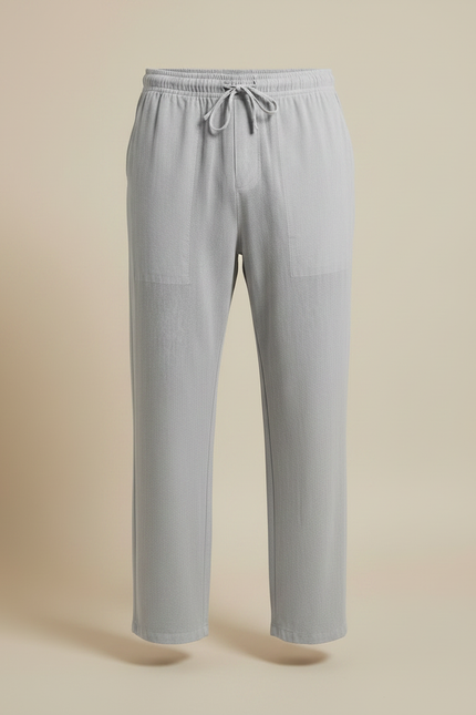 Pantalon Fluide Homme Ete - Gris Lin - vue 3