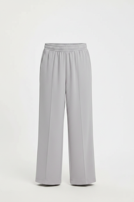 Pantalon Fluide Gris Ample Décontracté Enfant Garçon - Polyester - vue 3