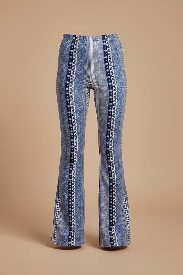 Pantalon Fluide Bandana - Imprimé Viscose - vue 3