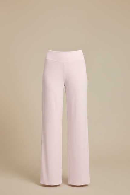 Pantalon Fluide Lycra Femme - Rose Polyester - vue 3