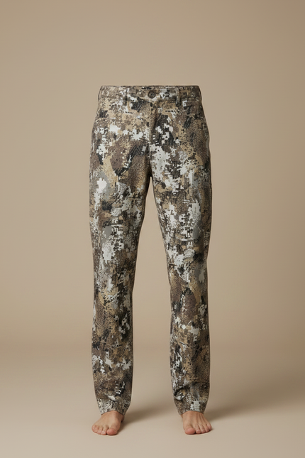 Pantalon Fluide Camouflage Ample Décontracté Homme - Multicolore Polyester - vue 3