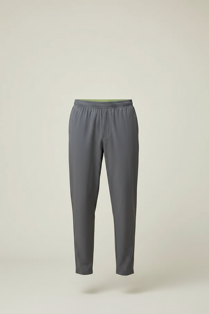Pantalon Fluide Gris Homme Décontracté Léger Respirant - Polyester - vue 3