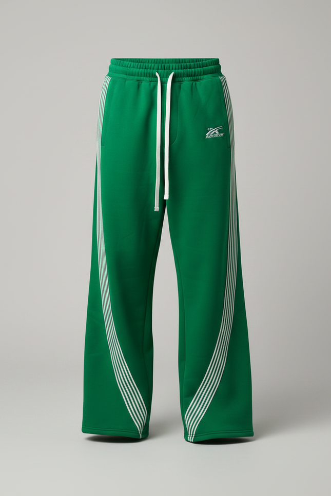 Pantalon Fluide Vert Emeraude - Molleton - vue 3