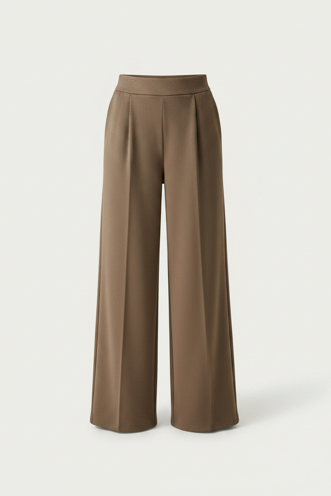 Pantalon Fluide Tall - Kaki Viscose - vue 3