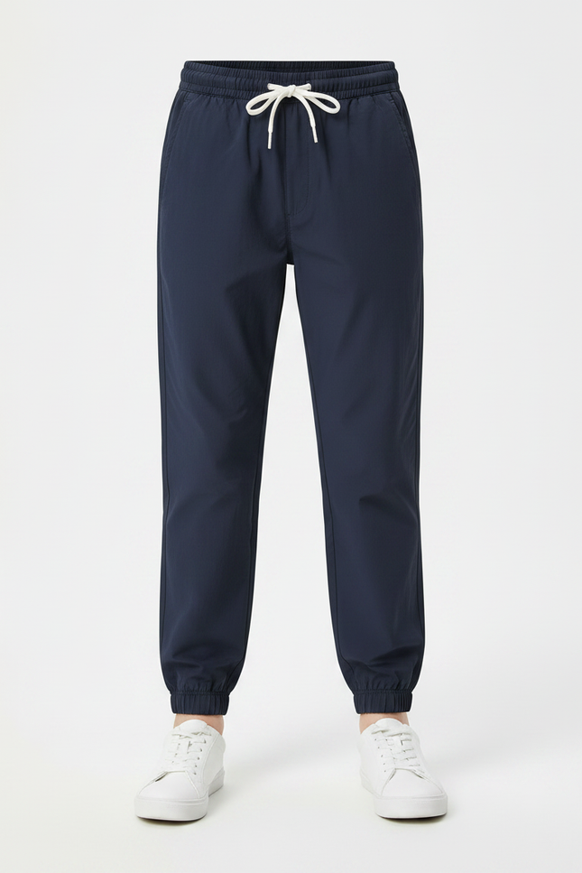 Pantalon Fluide Marine Coton Ample Confortable Enfant - vue 3