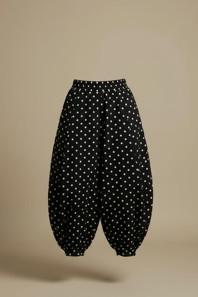 Pantalon Imprimé Femme Fluide - Viscose - vue 3