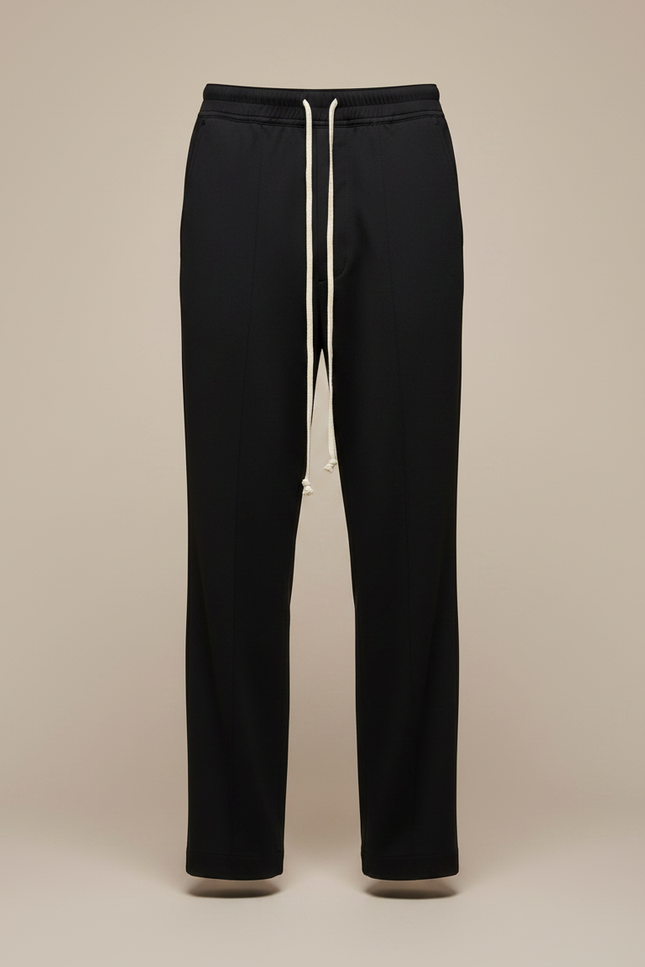 Pantalon Léger Fluide Homme - Noir Polyester - vue 3