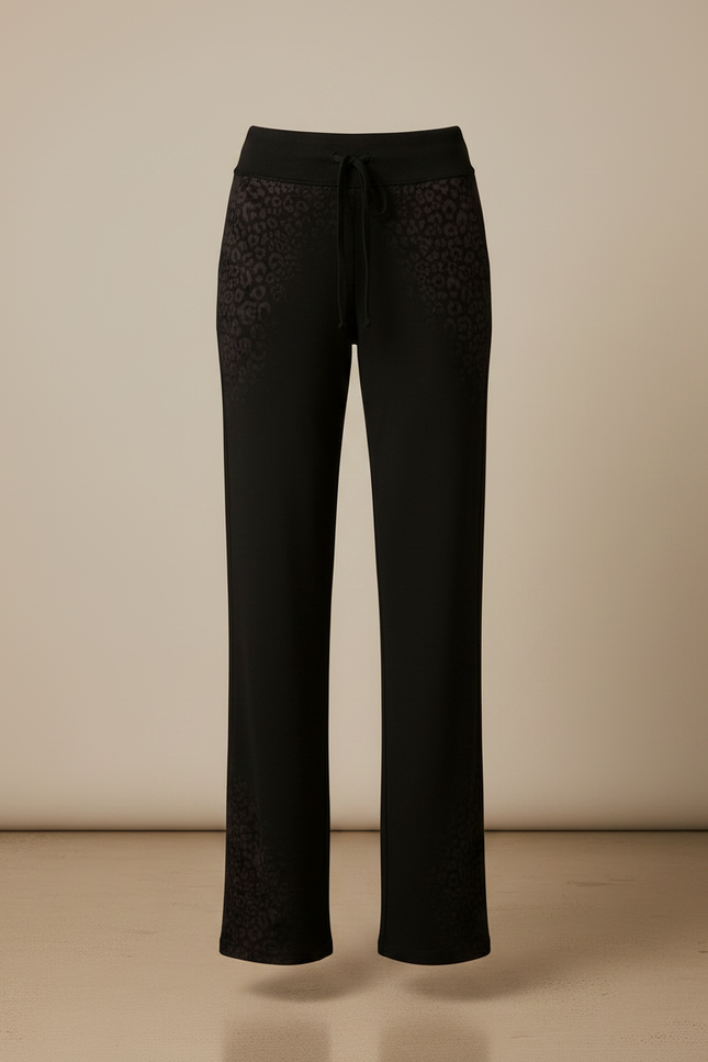 Pantalon Fluide Imprimé Leopard - Viscose - vue 3