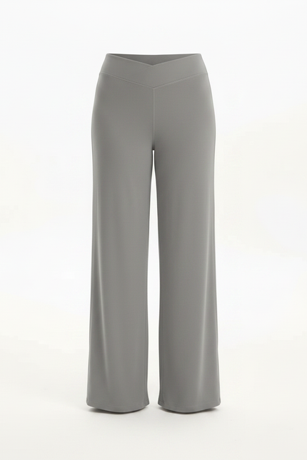 Pantalon Sport Fluide Femme - Gris Maille - vue 3