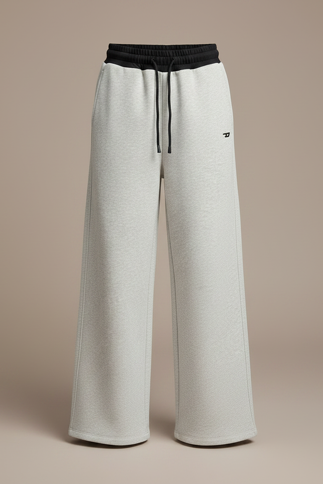 Pantalon Jersey Fluide - Gris Molleton - vue 3