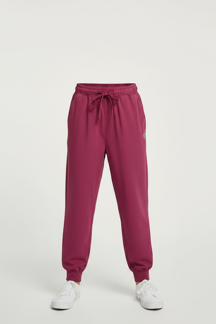 Pantalon Fluide Bordeau Ample Cordon Enfant - Bordeaux Molleton - vue 3
